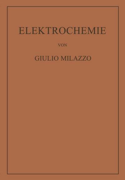 Elektrochemie