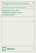 European Law and National Organisation of Civil Justice