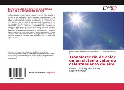 Transferencia de calor en un sistema solar de calentamiento de aire