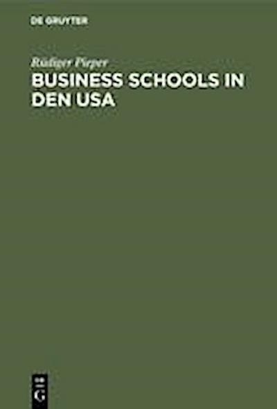 Business schools in den USA