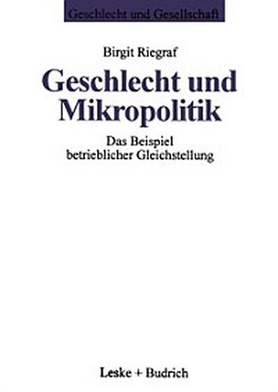Geschlecht und Mikropolitik
