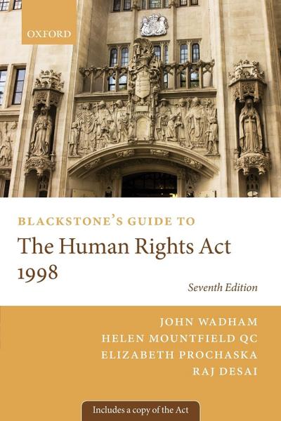 Blackstone’s Guide to Human Rights ACT 1998 (Revised)