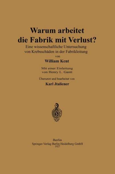 Warum arbeitet die Fabrik mit Verlust?