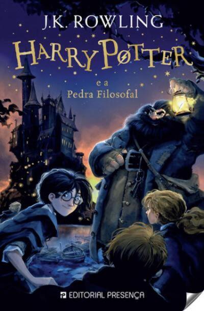 Harry Potter, portugiesische Ausgabe Harry Potter e a Pedra Filosofal