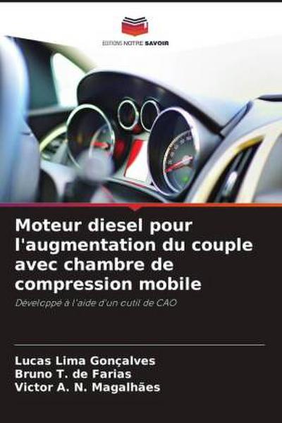 Moteur diesel pour l’augmentation du couple avec chambre de compression mobile