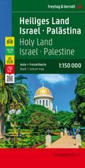 Heiliges Land - Israel - Palästina, Autokarte 1:15
