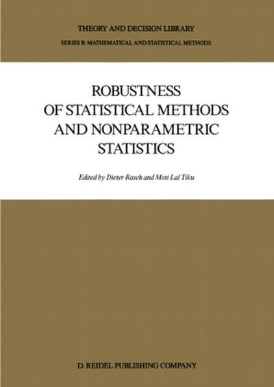 Robustness of Statistical Methods and Nonparametric Statistics