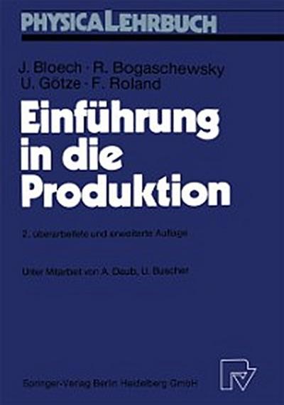 Einführung in die Produktion