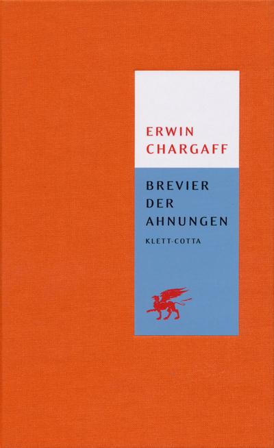 Chargaff, Brevier der Ahnungen