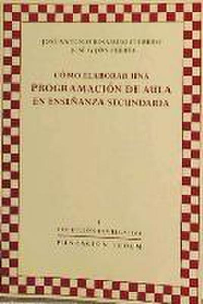 Cómo elaborar una programación de aula en enseñanza secundaria