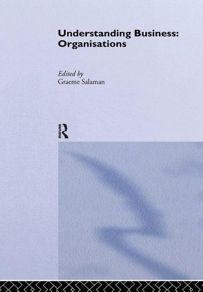 Understanding Business Organisations