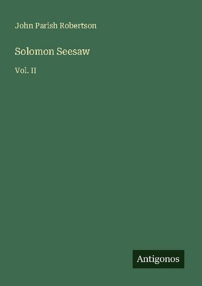 Solomon Seesaw