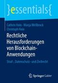 Rechtliche Herausforderungen von Blockchain-Anwend