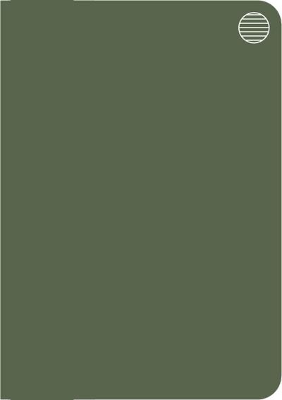 Verdant Dusk A5 Lined Notebook