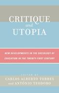 Critique and Utopia