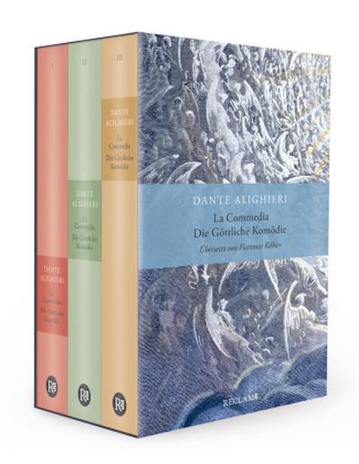 La Commedia / Die Göttliche Komödie, 3 Bde.