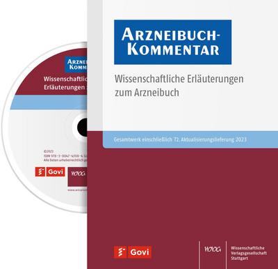 Arzneibuch-Kommentar DVD/Online VOL 72, DVD-ROM