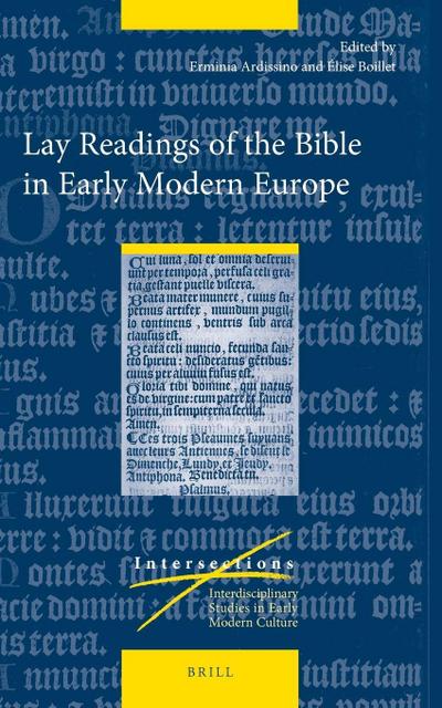 Lay Readings of the Bible in Early Modern Europe
