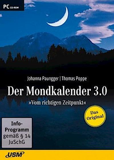 Der Mondkalender 3.0, 1 CD-ROM