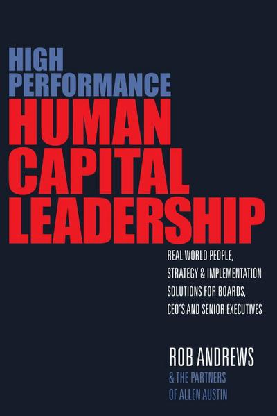 High Performance Human Capital Leadership