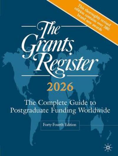 The Grants Register 2026, 2 Teile