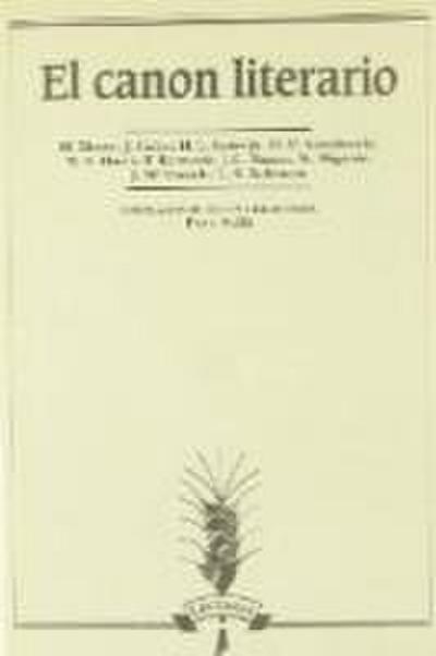 El canon literario