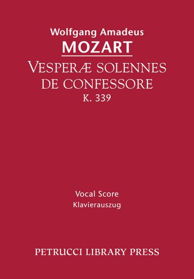 Vesperae solennes de confessore, K.339