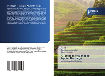 A Textbook of Managed Aquifer Recharge