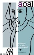 Anuario calderoniano 12 (2019) : Calderón y el auto sacramental