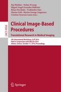 Clinical Image-Based Procedures. Translational Res