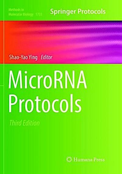 MicroRNA Protocols