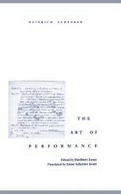 The Art of Performance