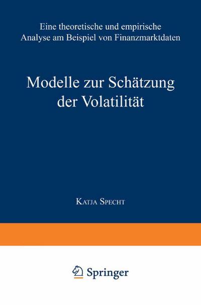 Modelle zur Schätzung der Volatilität