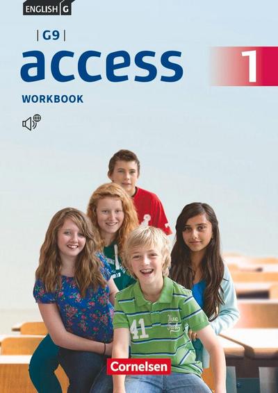 English G Access - G9 - Ausgabe 2019: Band 1: 5. Schuljahr - Workbook mit Audios online und MyBook