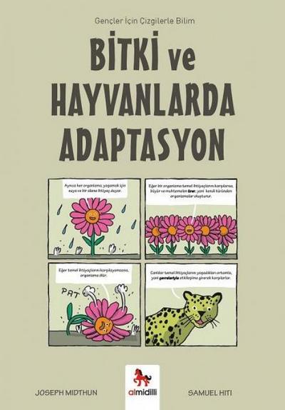 Gencler Icin Cizgilerle Bilim - Bitki ve Hayvanlarda Adaptasyon