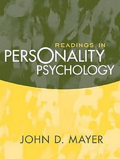 Readings in Personality Psychology [Taschenbuch] by Mayer, Jack; Mayer, John D.
