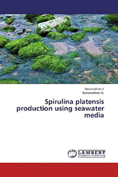 Spirulina platensis production using seawater media