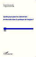 Quelle place pour les collectivités territoriales 