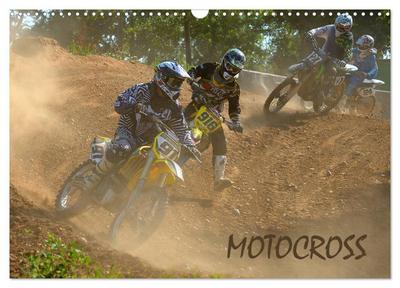 Motocross (Wandkalender 2026 DIN A3 quer), CALVENDO Monatskalender