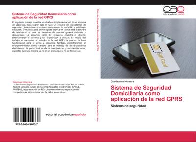 Sistema de Seguridad Domiciliaria como aplicación de la red GPRS - Gianfranco Herrera