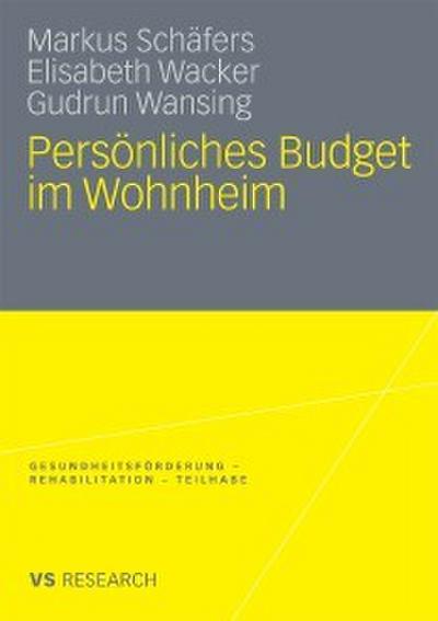 Persönliches Budget im Wohnheim