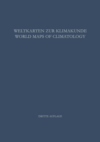 Weltkarten zur Klimakunde / World Maps of Climatology