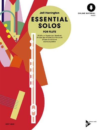 Essential Solos for Flute, m. MP3-CD