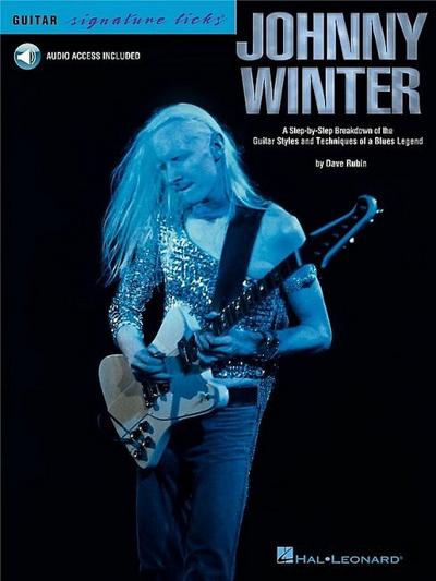 Johnny Winter - Guitar Signature Licks Book/Online Audio