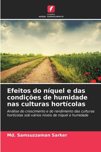 Efeitos do níquel e das condições de humidade nas culturas hortícolas