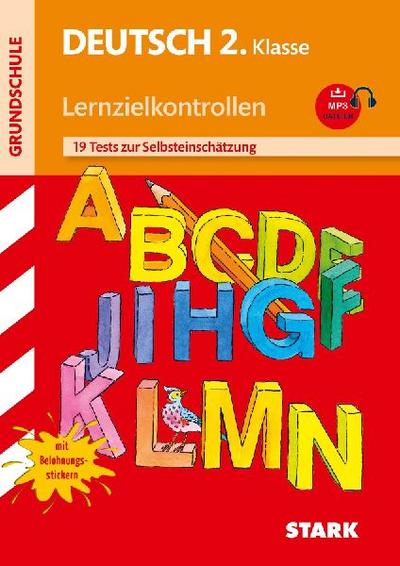 Deutsch 2. Klasse Lernzielkontrolle Training Grundschule