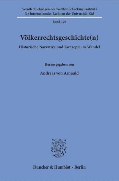 Völkerrechtsgeschichte(n)
