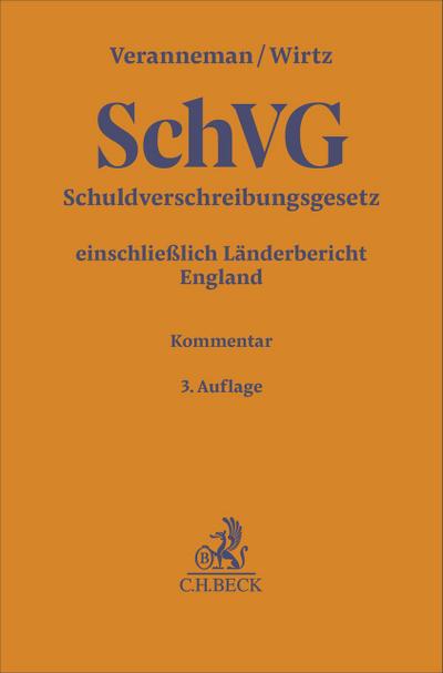 Schuldverschreibungsgesetz. SchVG