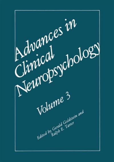 Advances in Clinical Neuropsychology