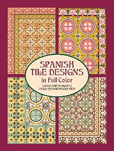Spanish Tile Designs in Full Color